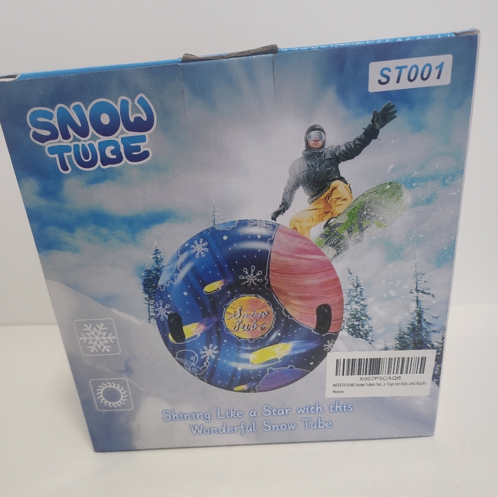 Weefeestar Snow Tube Galaxy Star Design‎